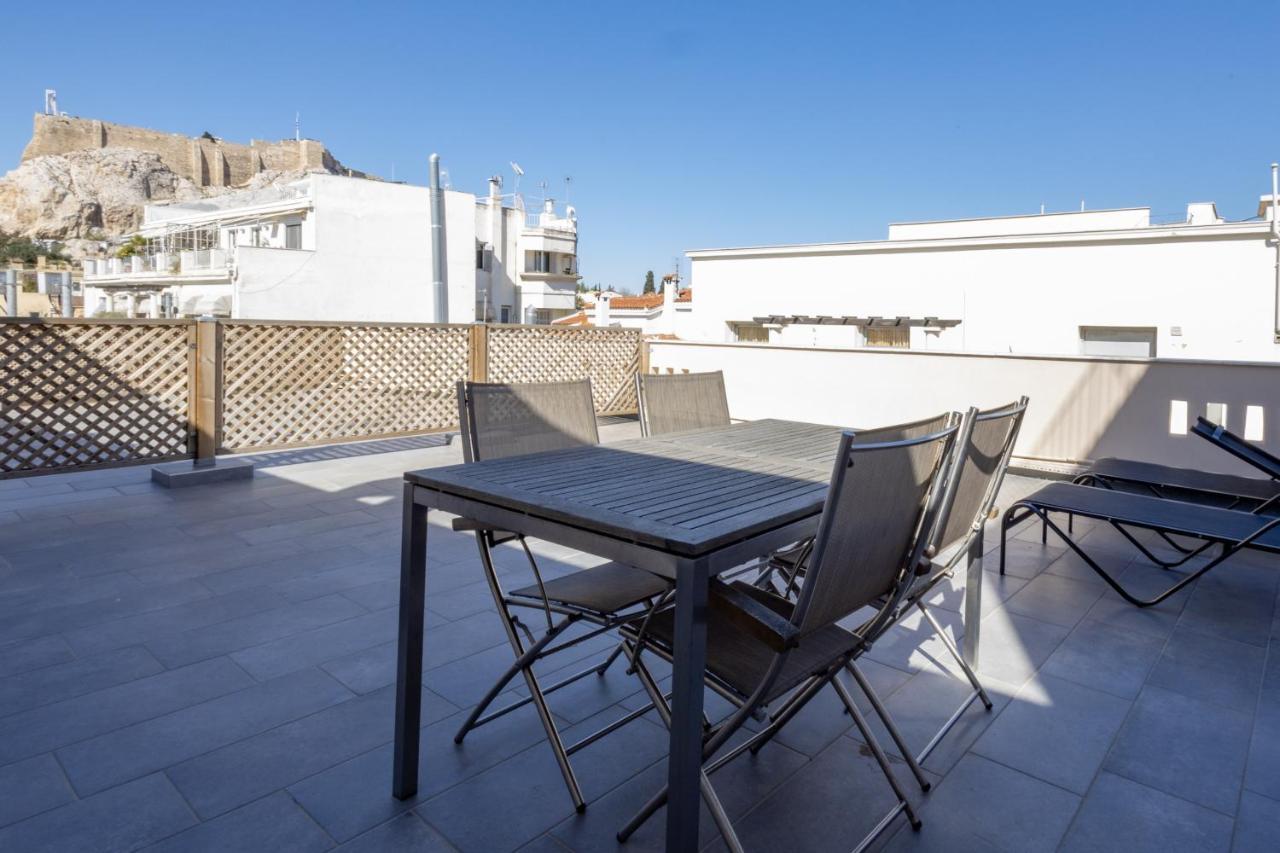 Downtown Cocoon With Roof Deck Apartment Athens Luaran gambar